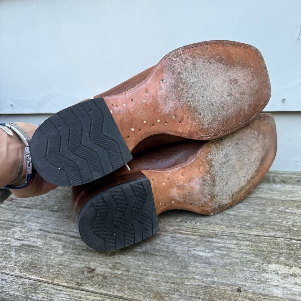 Cody James Yellowstone Western Broad Square Toe Cowboy Boots 8 1/2 D BCJSP22L1 - Picture 5 of 7